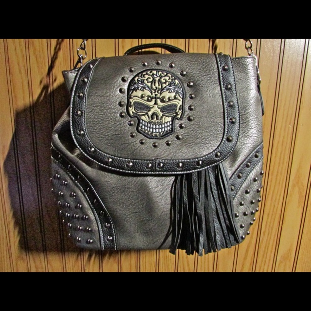 HP Cowgirl Trendy Sugar Skull Conceal Carry Bag